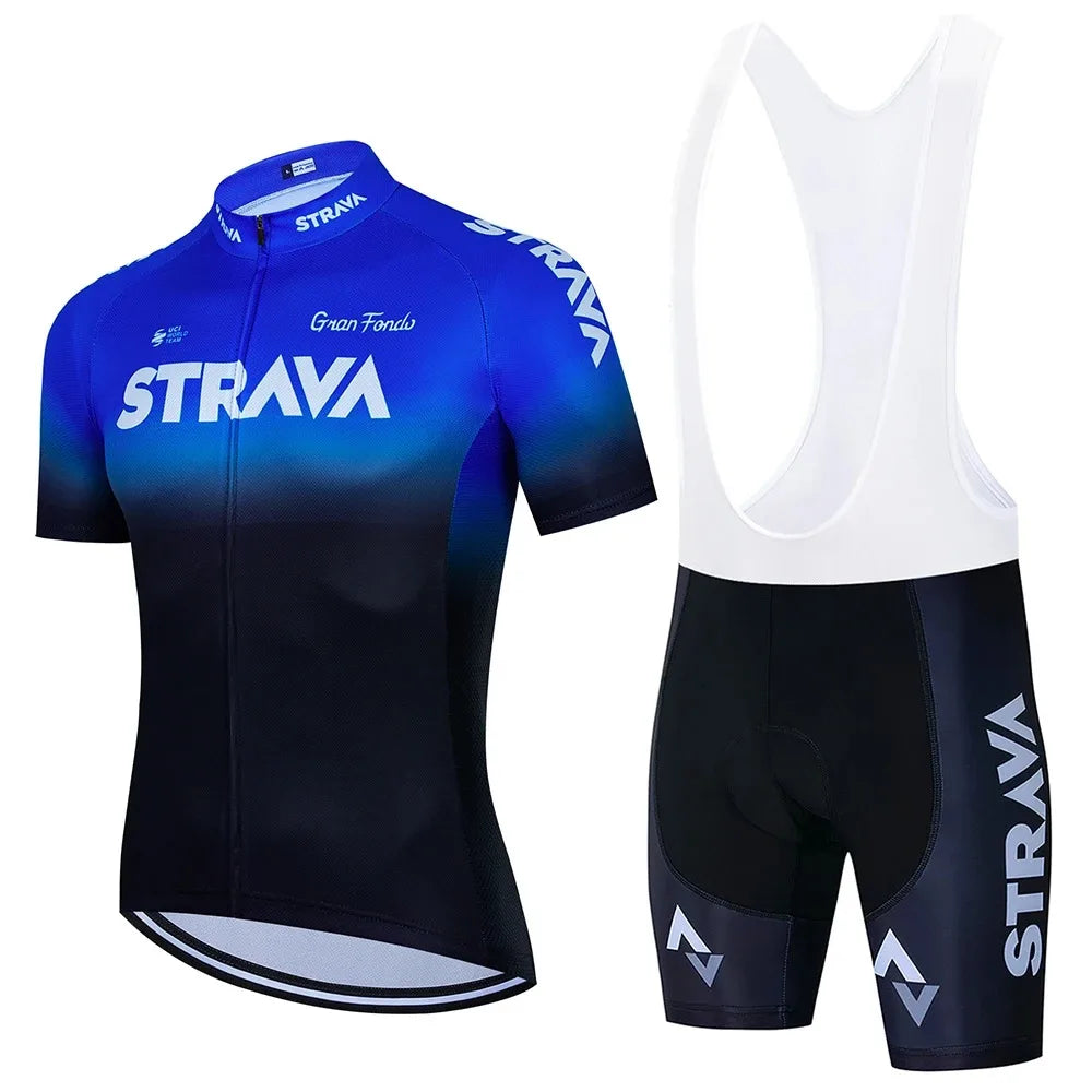 Conjunto de Ciclismo Masculino Strava - Verão 2024