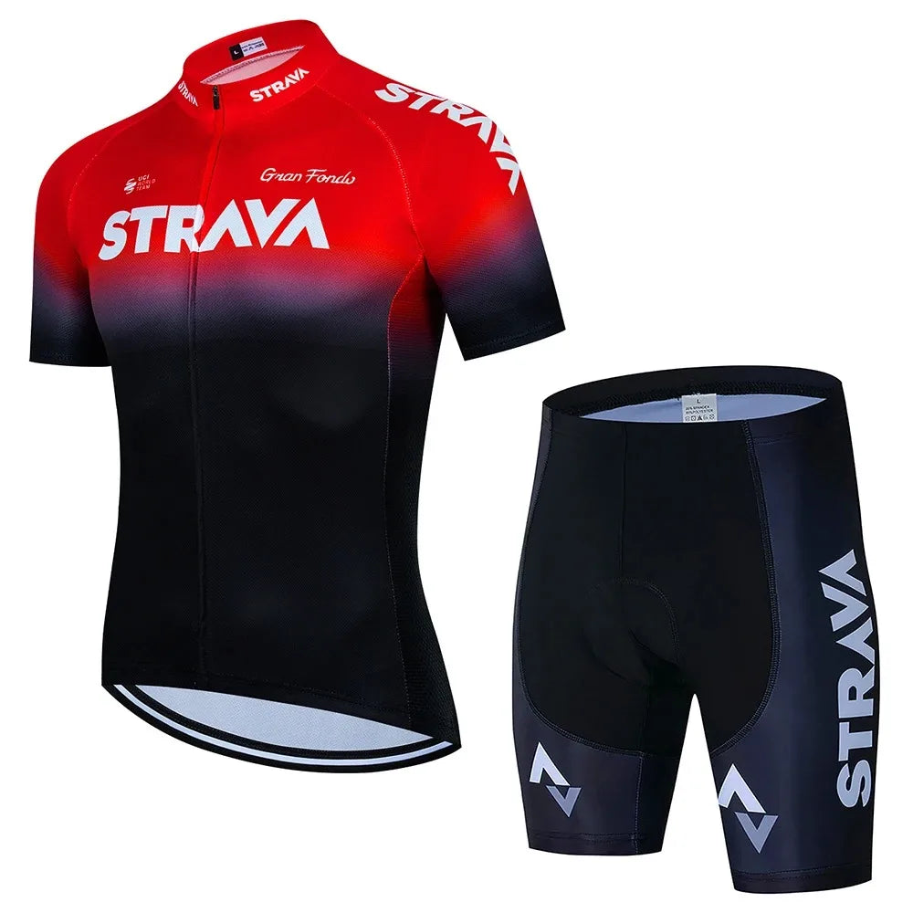 Conjunto de Ciclismo Masculino Strava - Verão 2024