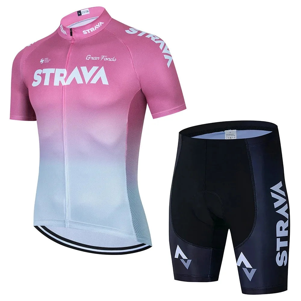 Conjunto de Ciclismo Masculino Strava - Verão 2024