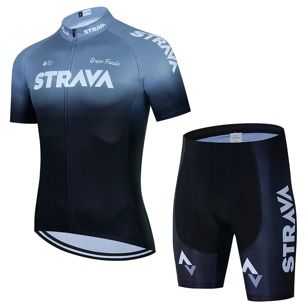 Conjunto de Ciclismo Masculino Strava - Verão 2024